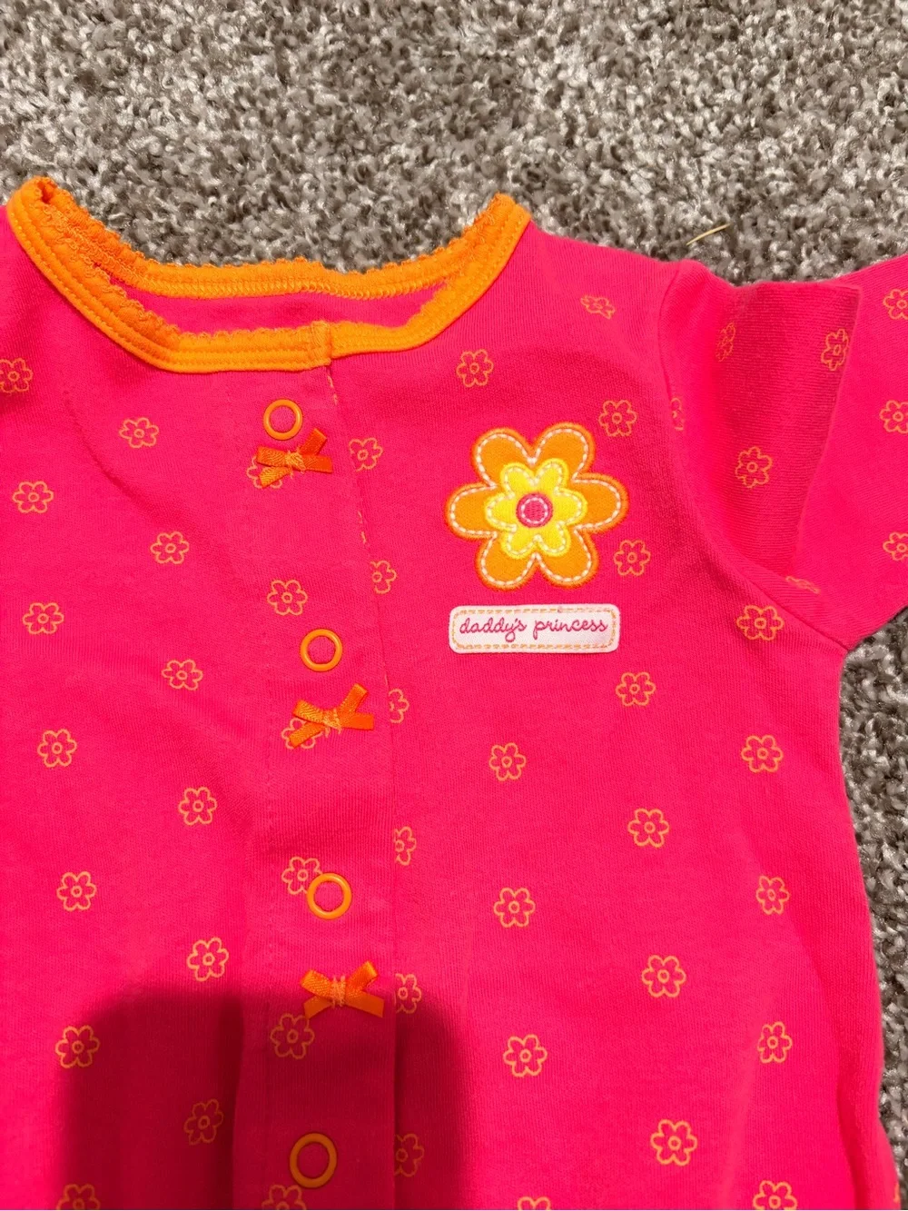 Carters bright pink